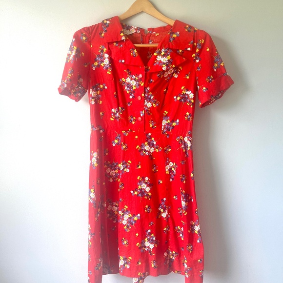 jcpenney Dresses & Skirts - Vintage JCPenny dress back zipper retro